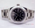 Replica Rolex Datejust Black face Watch Midsize 31mm_th.jpg
